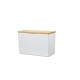 TESA - TESA BABOO Beige, Blanco Plástico Organizador de baño - 40524-00000-00